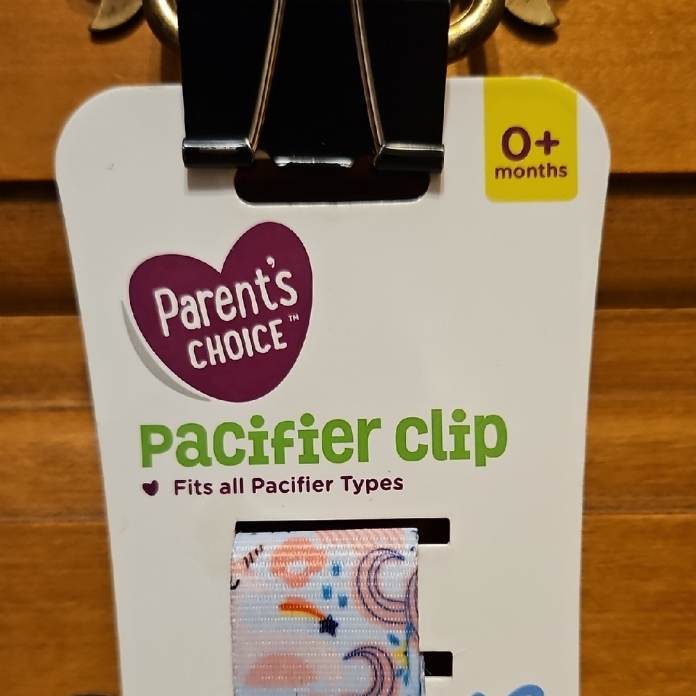 Colorful Pacifier Clip - Picture 2 of 4